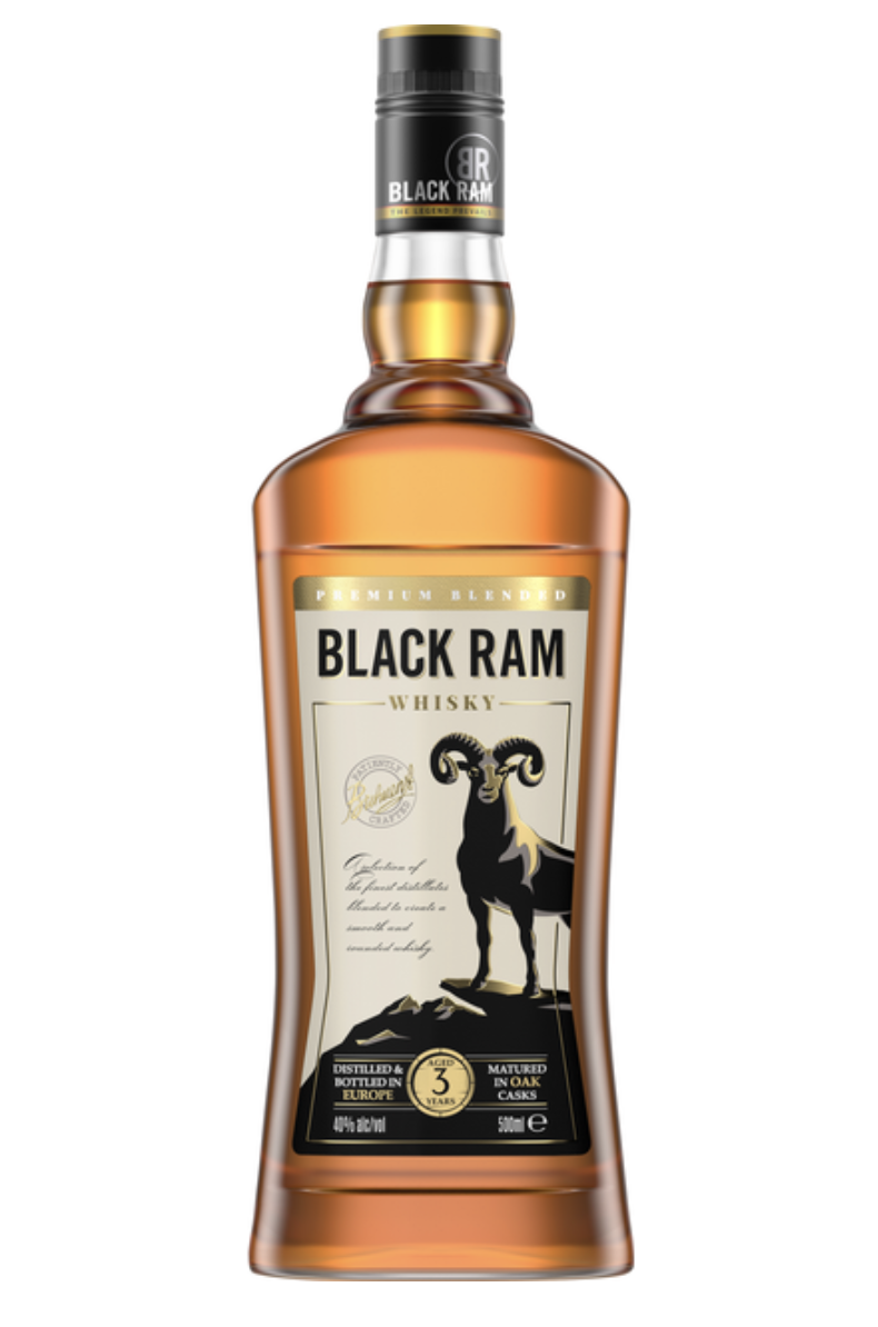 Віскі Black Ram 40% 0.5 л 